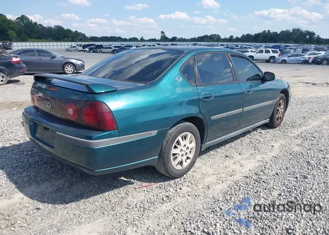 2000 Chevrolet Impala z USA, uszkodzony, nr VIN 2G1WF55E7Y9149204